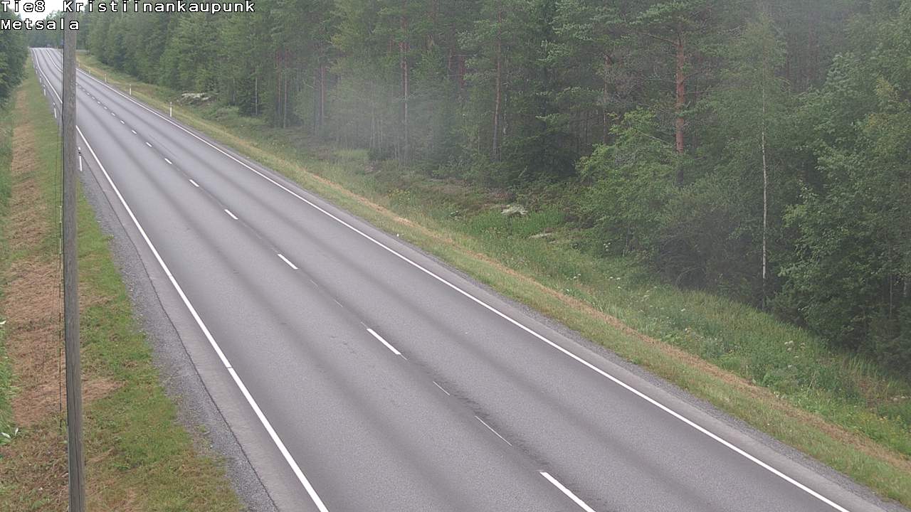 Kelikamerat Kuva Tie 8 Kristiinankaupunki, Metsälä, Kristiinankaupunki, Pohjanmaa