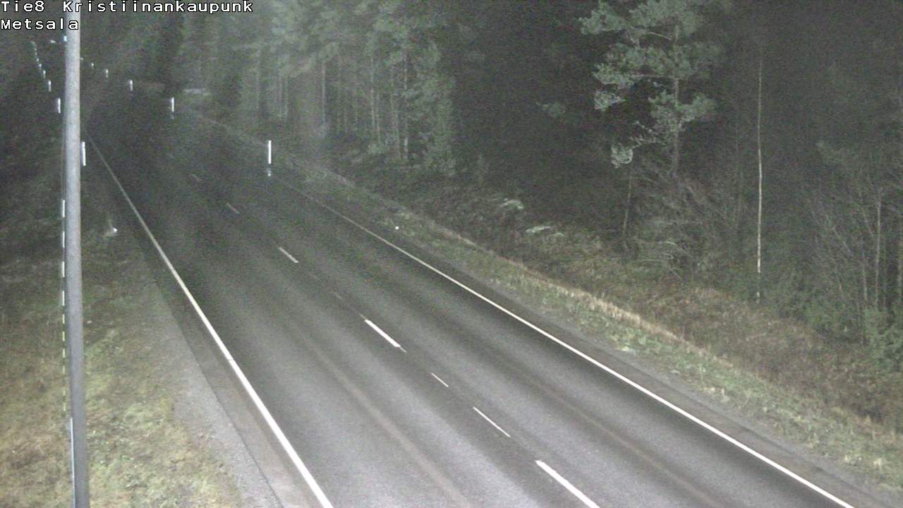 Weather Camera Image Väg 8 Kristinestad, Ömossa, Kristiinankaupunki, Pohjanmaa
