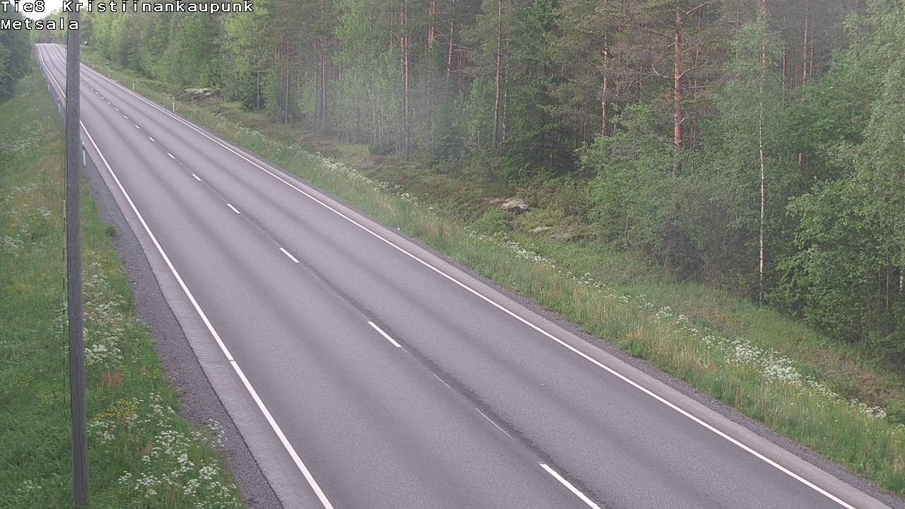 Kelikamerat Kuva Tie 8 Kristiinankaupunki, Metsälä, Kristiinankaupunki, Pohjanmaa