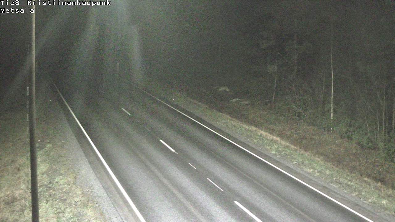 Weather Camera Image Väg 8 Kristinestad, Ömossa, Kristiinankaupunki, Pohjanmaa