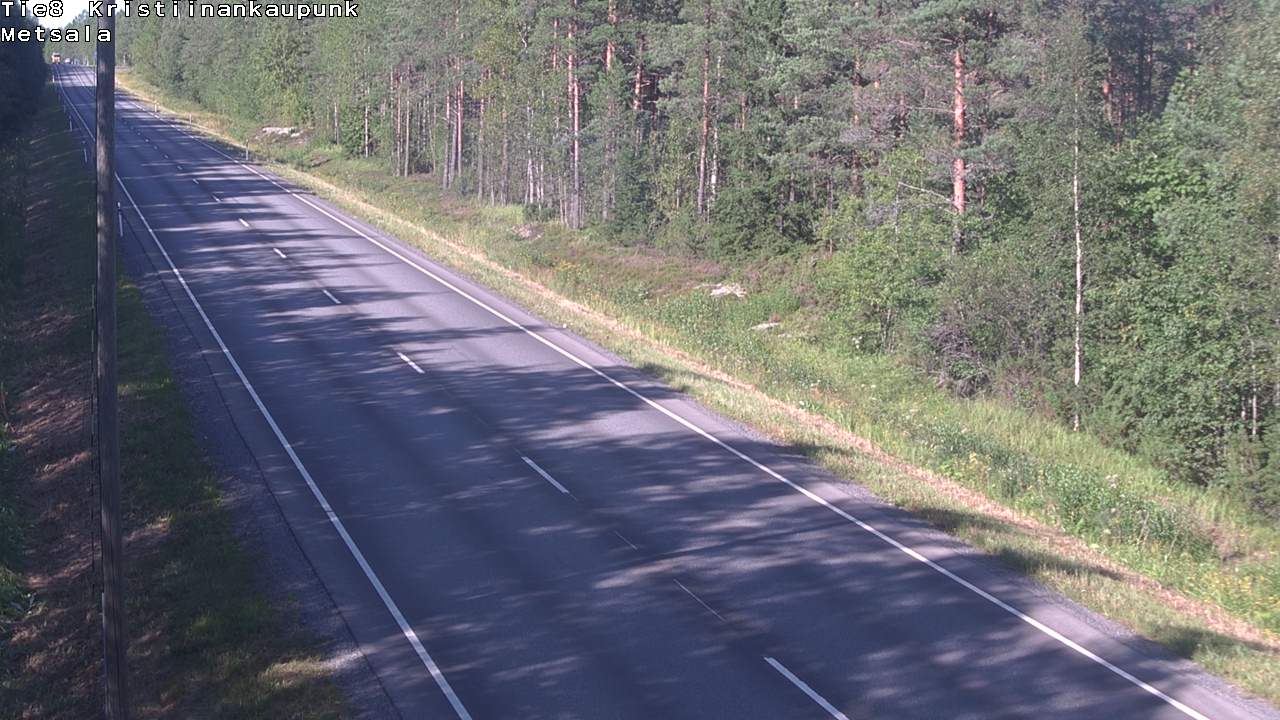 Kelikamerat Kuva Tie 8 Kristiinankaupunki, Metsälä, Kristiinankaupunki, Pohjanmaa
