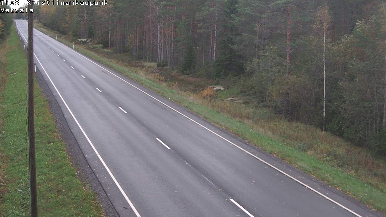 Kelikamerat Kuva Tie 8 Kristiinankaupunki, Metsälä, Kristiinankaupunki, Pohjanmaa