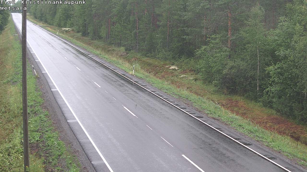 Weather Camera Image Väg 8 Kristinestad, Ömossa, Kristiinankaupunki, Pohjanmaa
