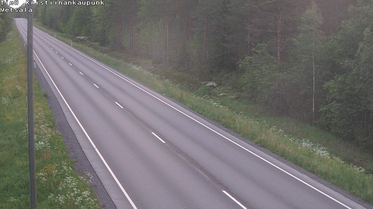 Kelikamerat Kuva Tie 8 Kristiinankaupunki, Metsälä, Kristiinankaupunki, Pohjanmaa