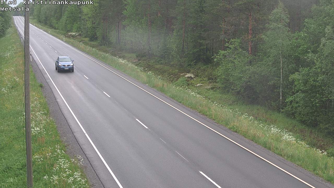 Kelikamerat Kuva Tie 8 Kristiinankaupunki, Metsälä, Kristiinankaupunki, Pohjanmaa