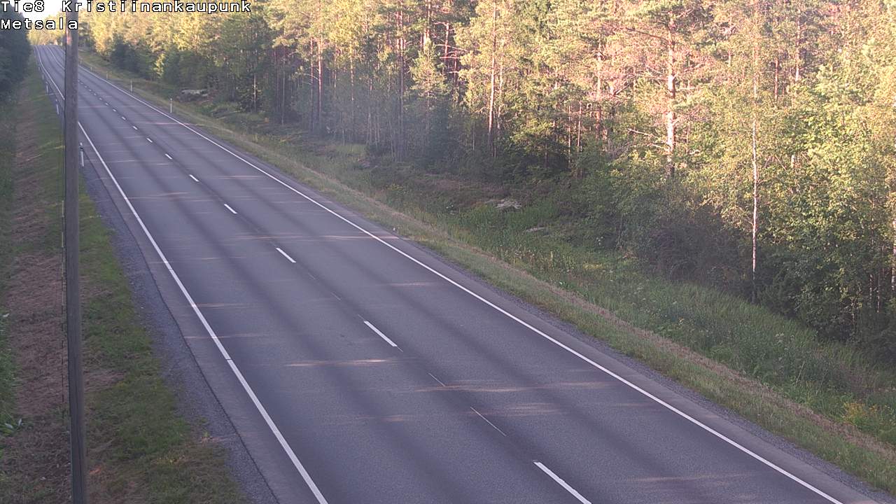Kelikamerat Kuva Tie 8 Kristiinankaupunki, Metsälä, Kristiinankaupunki, Pohjanmaa