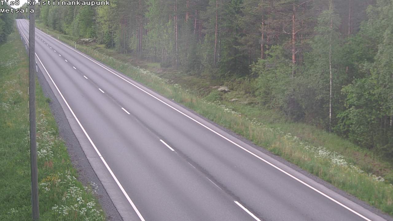 Kelikamerat Kuva Tie 8 Kristiinankaupunki, Metsälä, Kristiinankaupunki, Pohjanmaa