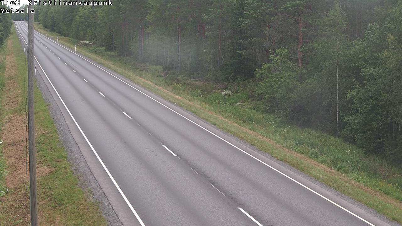 Kelikamerat Kuva Tie 8 Kristiinankaupunki, Metsälä, Kristiinankaupunki, Pohjanmaa