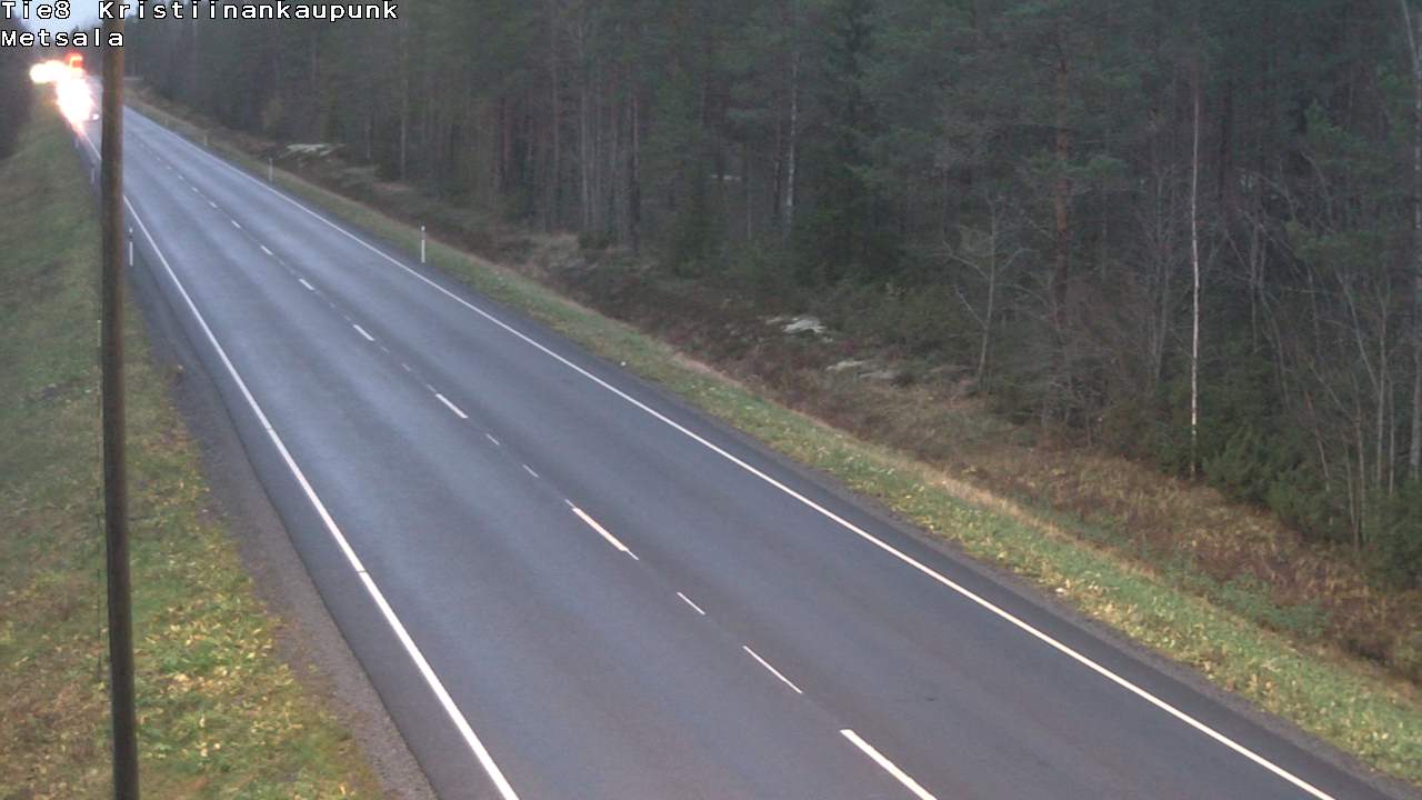 Kelikamerat Kuva Tie 8 Kristiinankaupunki, Metsälä, Kristiinankaupunki, Pohjanmaa