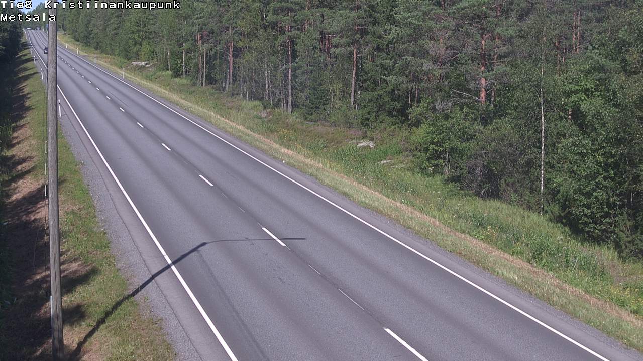 Kelikamerat Kuva Tie 8 Kristiinankaupunki, Metsälä, Kristiinankaupunki, Pohjanmaa