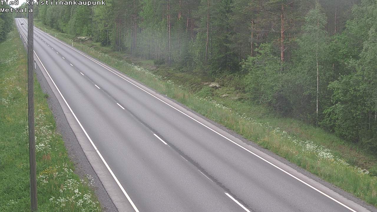 Kelikamerat Kuva Tie 8 Kristiinankaupunki, Metsälä, Kristiinankaupunki, Pohjanmaa