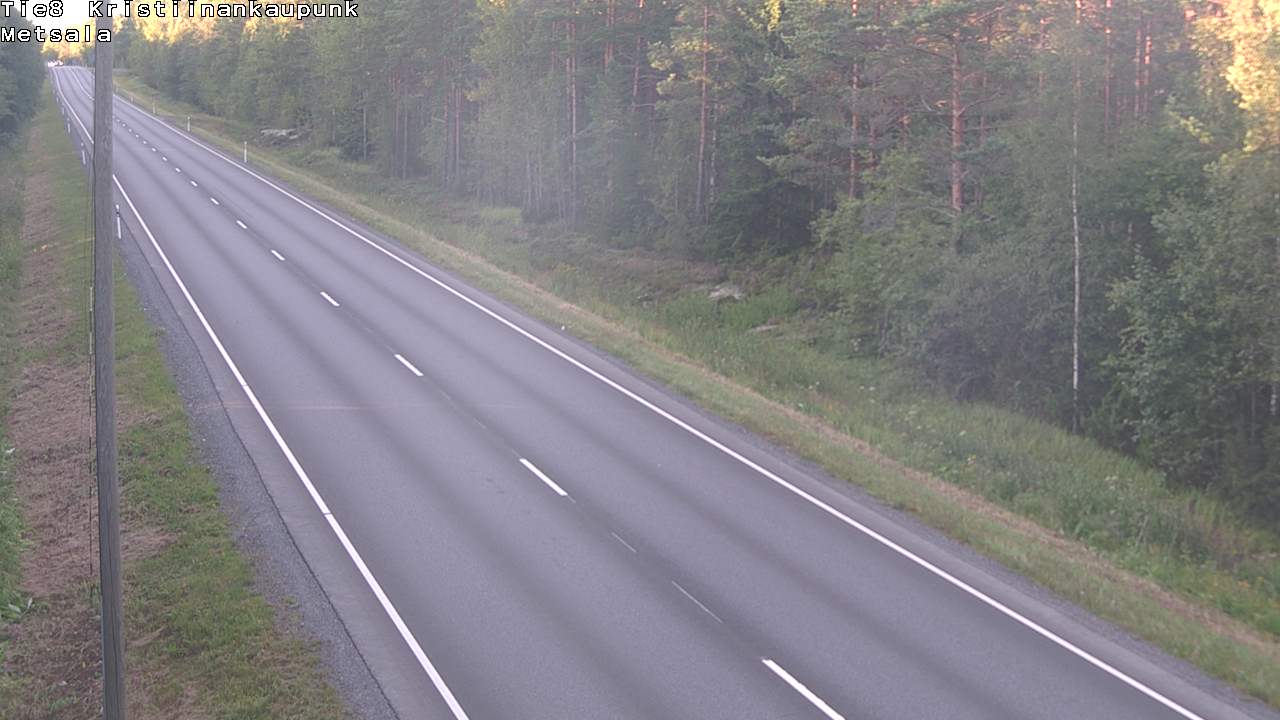 Kelikamerat Kuva Tie 8 Kristiinankaupunki, Metsälä, Kristiinankaupunki, Pohjanmaa