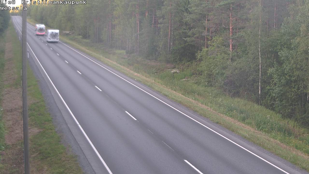 Kelikamerat Kuva Tie 8 Kristiinankaupunki, Metsälä, Kristiinankaupunki, Pohjanmaa