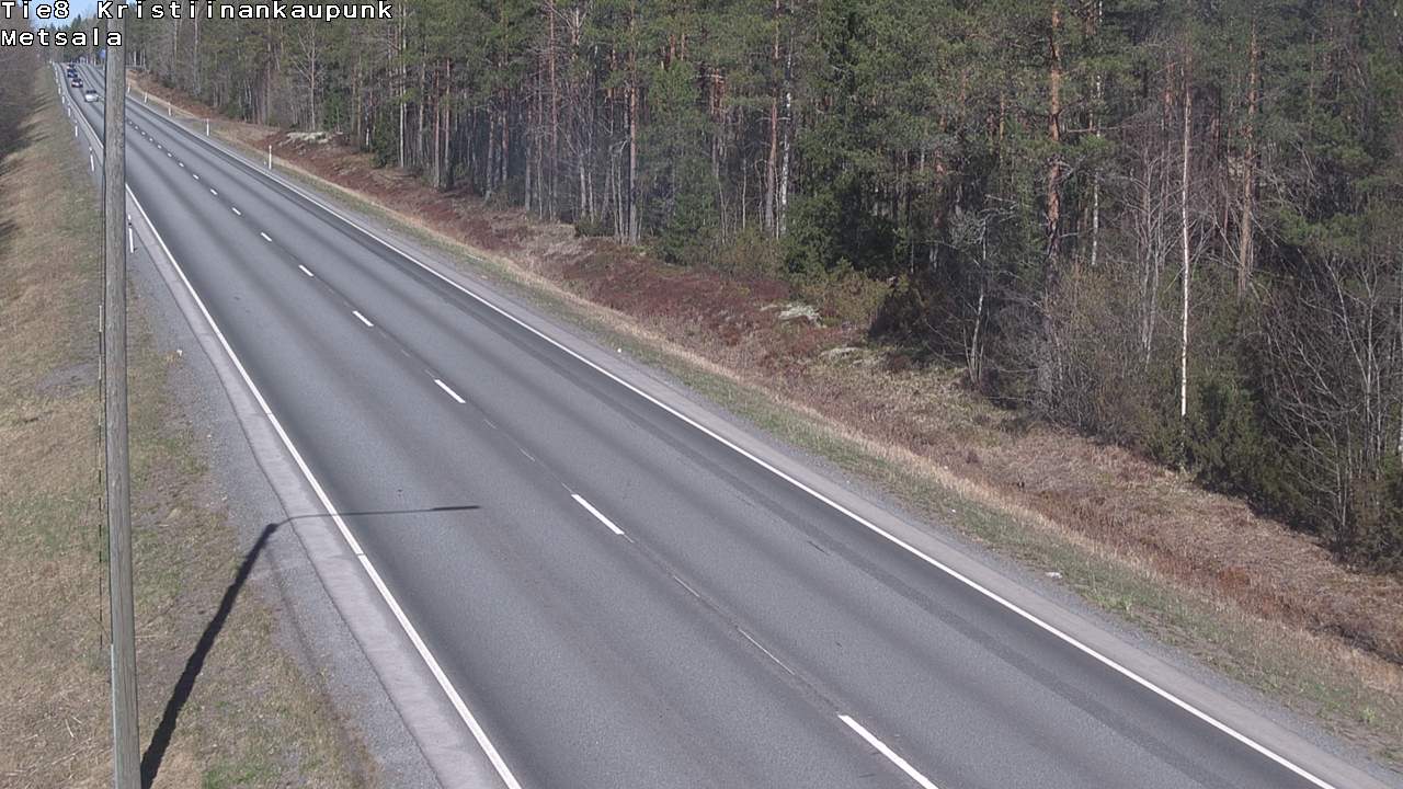 Weather Camera Image Väg 8 Kristinestad, Ömossa, Kristiinankaupunki, Pohjanmaa