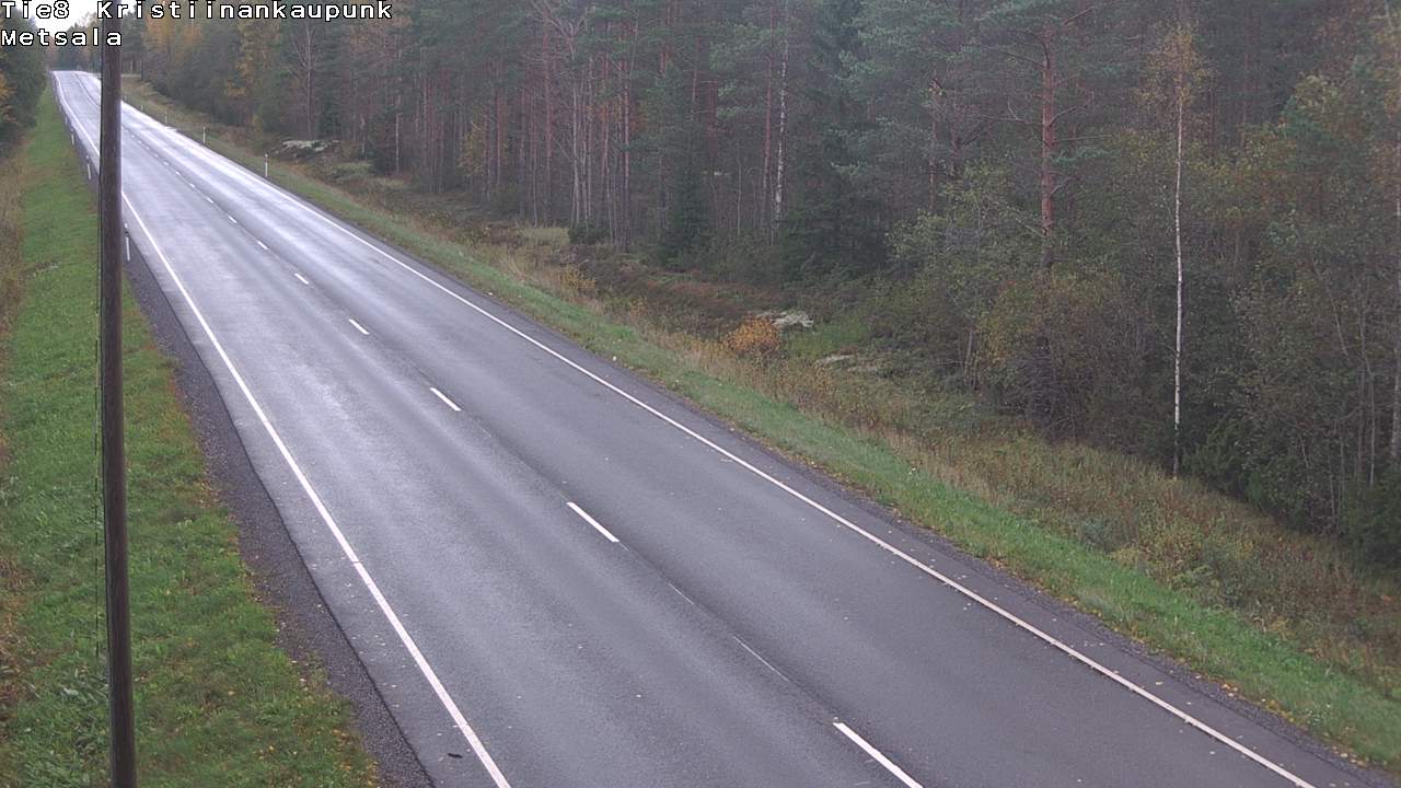 Weather Camera Image Väg 8 Kristinestad, Ömossa, Kristiinankaupunki, Pohjanmaa