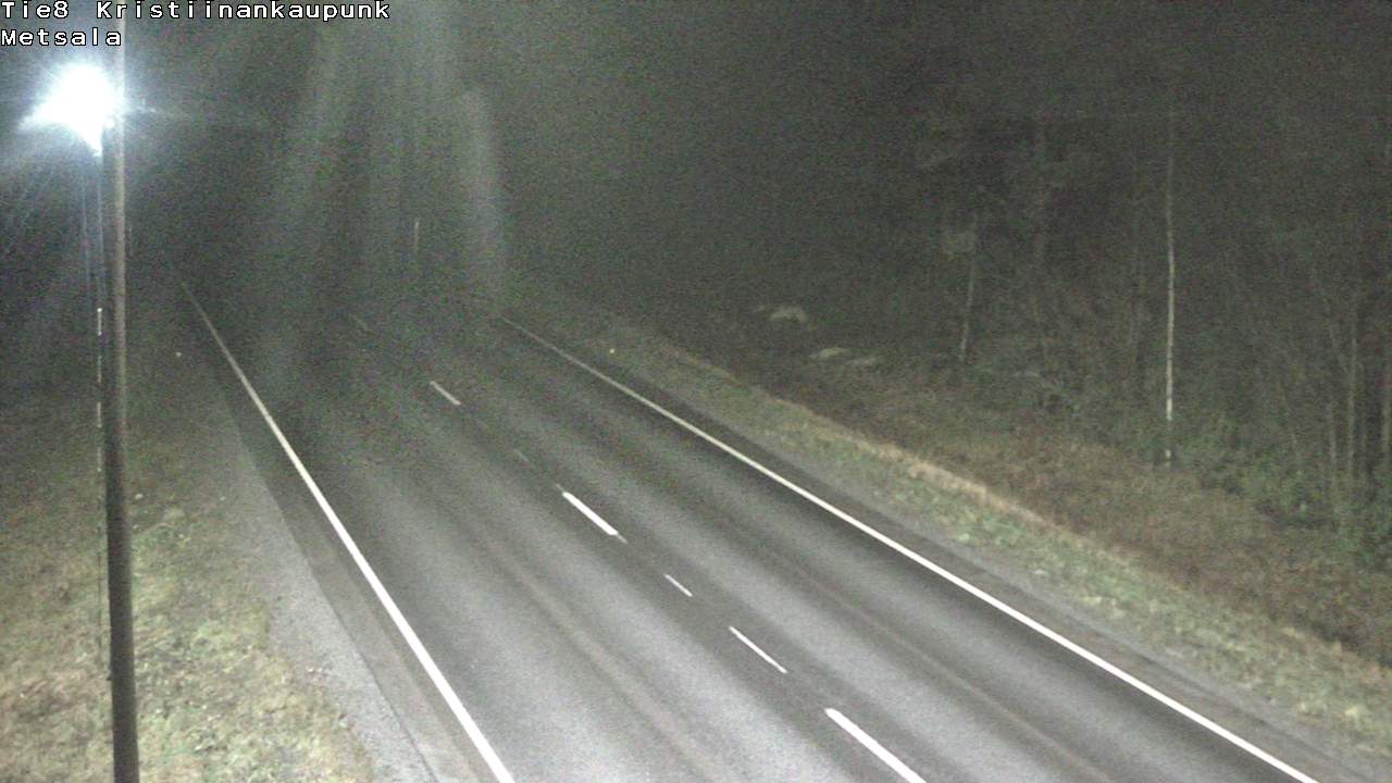 Weather Camera Image Väg 8 Kristinestad, Ömossa, Kristiinankaupunki, Pohjanmaa