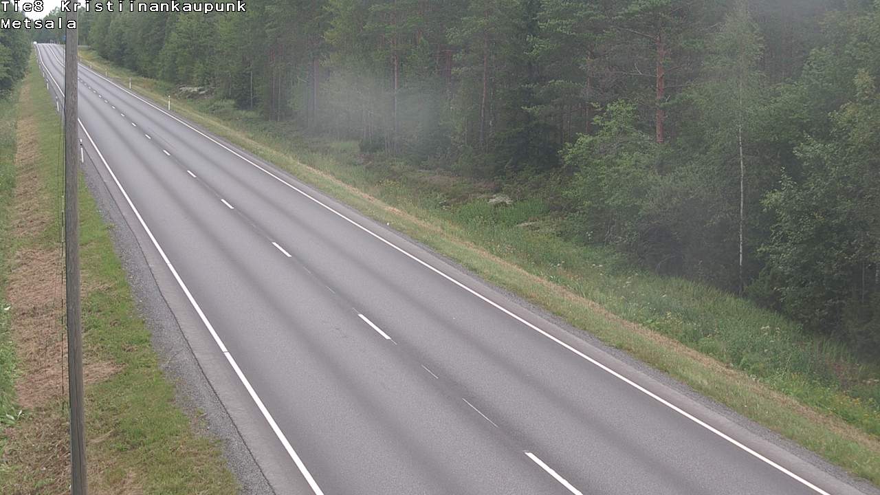 Kelikamerat Kuva Tie 8 Kristiinankaupunki, Metsälä, Kristiinankaupunki, Pohjanmaa