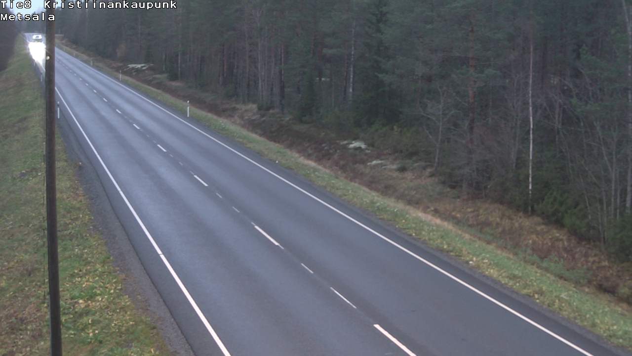 Kelikamerat Kuva Tie 8 Kristiinankaupunki, Metsälä, Kristiinankaupunki, Pohjanmaa