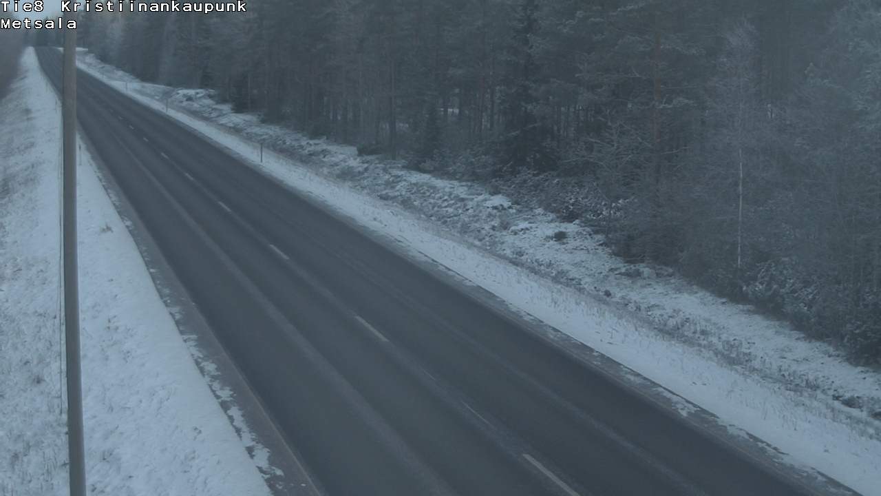 Kelikamerat Kuva Tie 8 Kristiinankaupunki, Metsälä, Kristiinankaupunki, Pohjanmaa