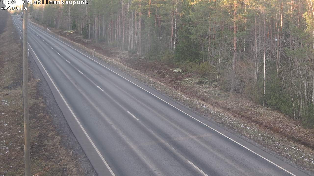Kelikamerat Kuva Tie 8 Kristiinankaupunki, Metsälä, Kristiinankaupunki, Pohjanmaa