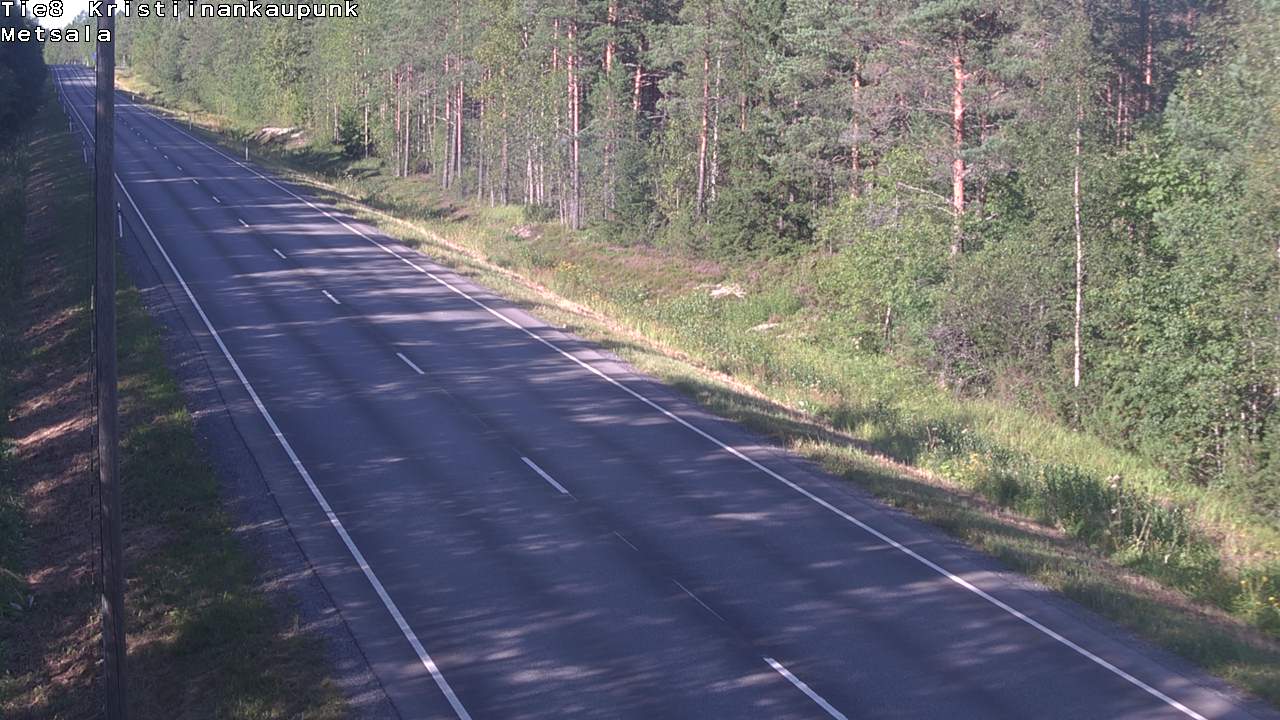 Kelikamerat Kuva Tie 8 Kristiinankaupunki, Metsälä, Kristiinankaupunki, Pohjanmaa