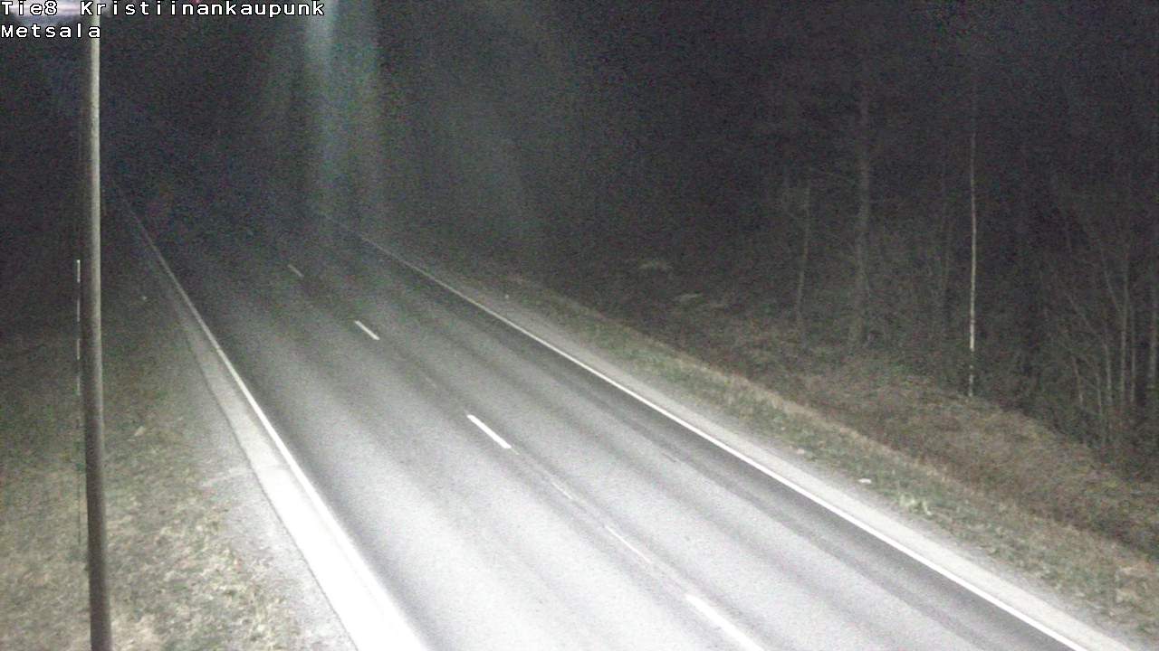 Weather Camera Image Road 8 Kristiinankaupunki Metsälä, Kristiinankaupunki, Pohjanmaa