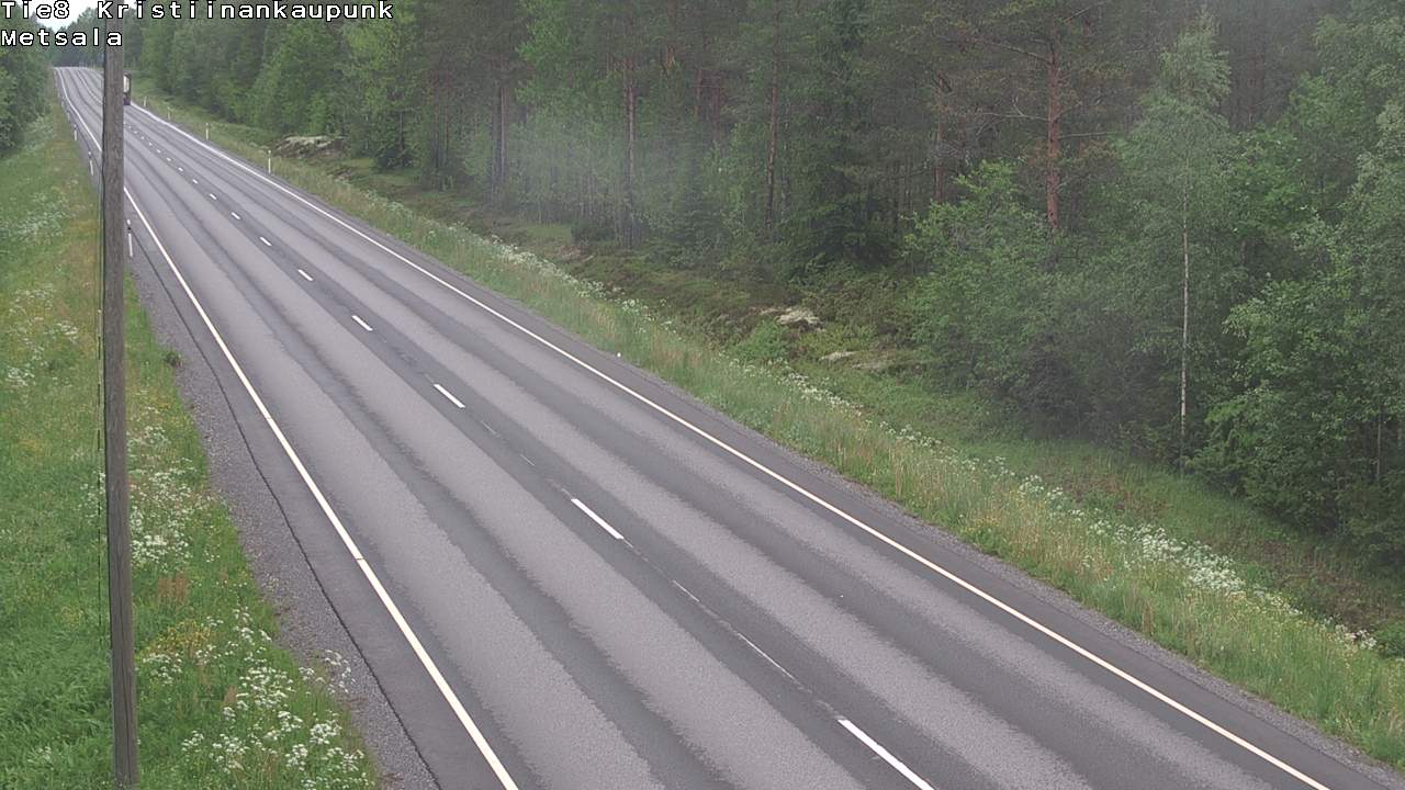 Kelikamerat Kuva Tie 8 Kristiinankaupunki, Metsälä, Kristiinankaupunki, Pohjanmaa