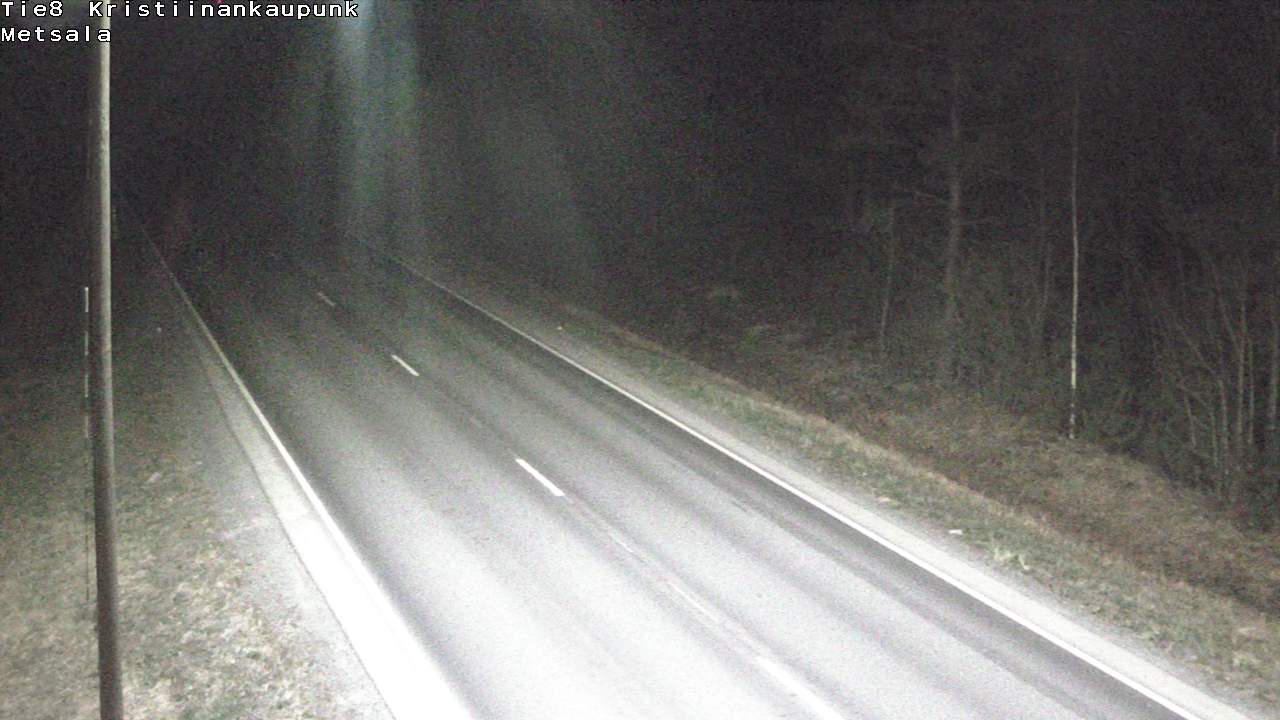 Weather Camera Image Road 8 Kristiinankaupunki Metsälä, Kristiinankaupunki, Pohjanmaa