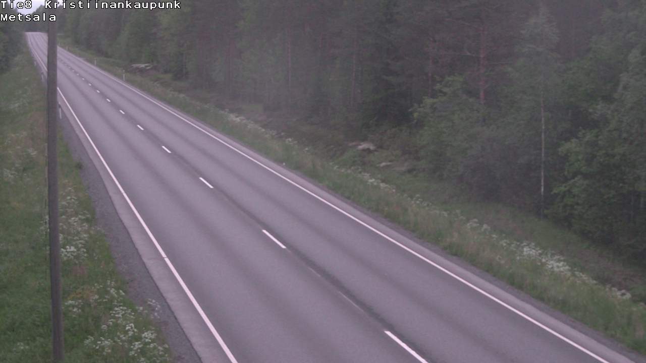 Kelikamerat Kuva Tie 8 Kristiinankaupunki, Metsälä, Kristiinankaupunki, Pohjanmaa