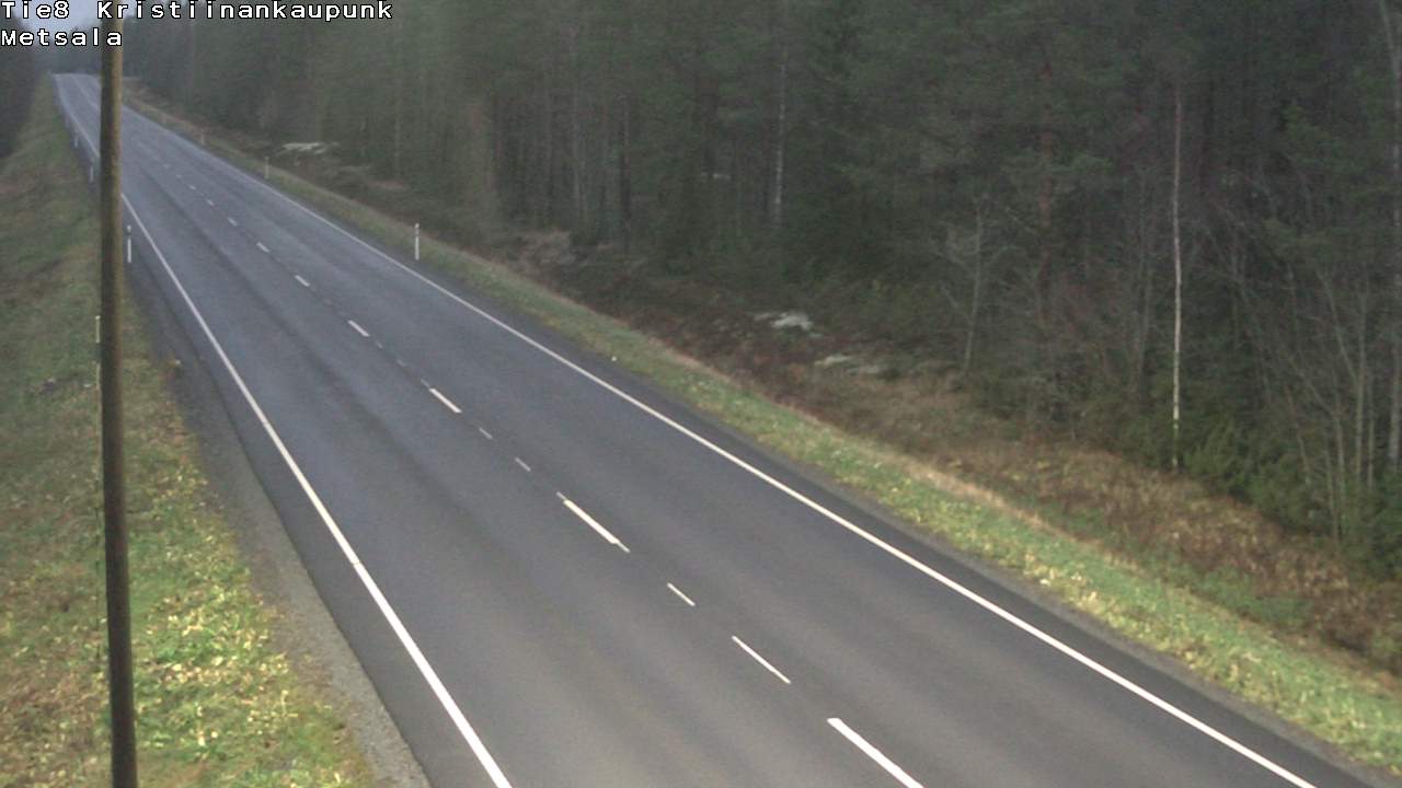 Kelikamerat Kuva Tie 8 Kristiinankaupunki, Metsälä, Kristiinankaupunki, Pohjanmaa
