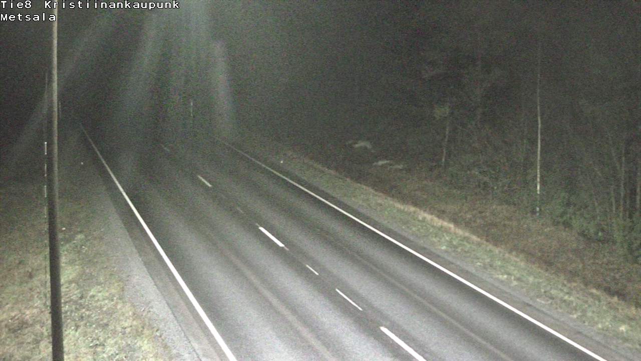 Weather Camera Image Väg 8 Kristinestad, Ömossa, Kristiinankaupunki, Pohjanmaa