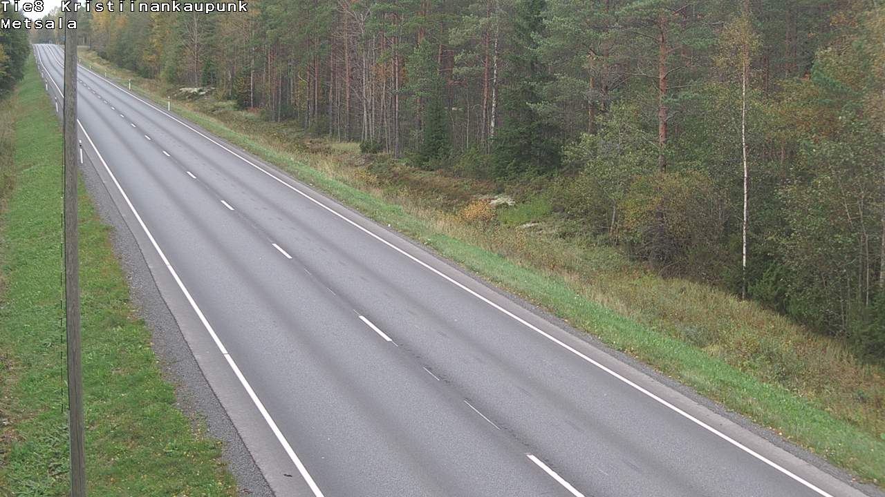 Kelikamerat Kuva Tie 8 Kristiinankaupunki, Metsälä, Kristiinankaupunki, Pohjanmaa