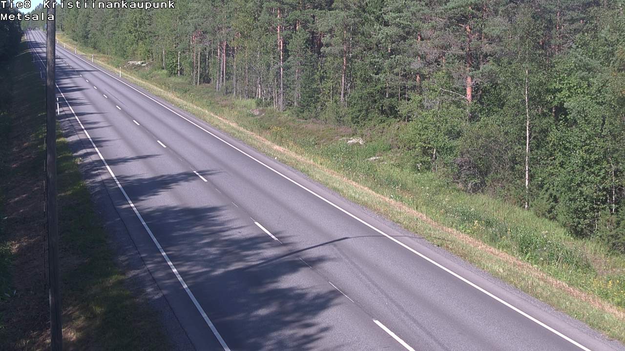 Kelikamerat Kuva Tie 8 Kristiinankaupunki, Metsälä, Kristiinankaupunki, Pohjanmaa