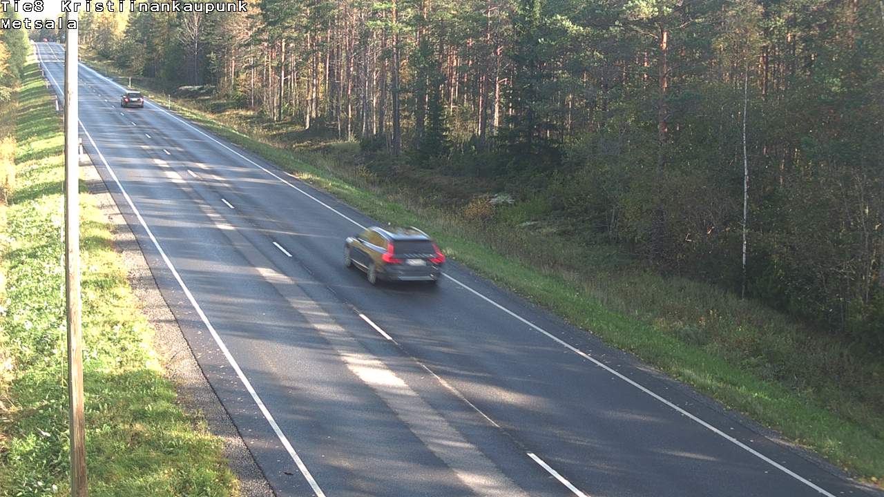 Weather Camera Image Road 8 Kristiinankaupunki Metsälä, Kristiinankaupunki, Pohjanmaa
