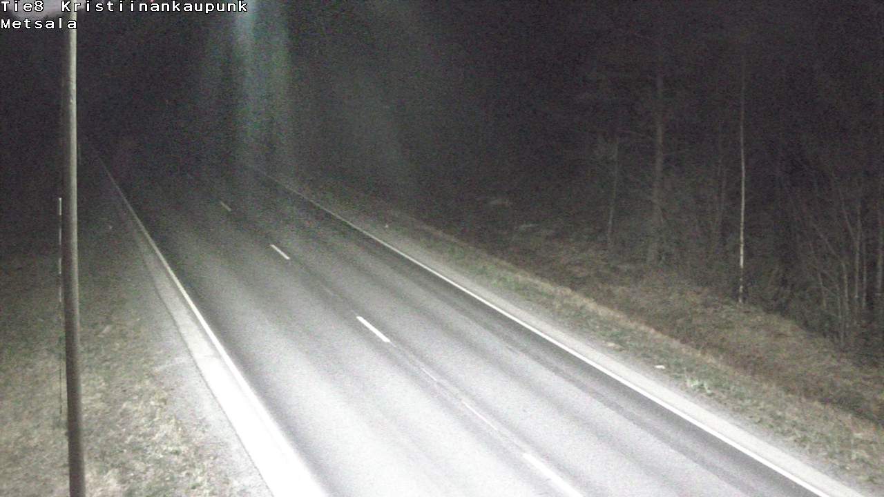 Weather Camera Image Väg 8 Kristinestad, Ömossa, Kristiinankaupunki, Pohjanmaa