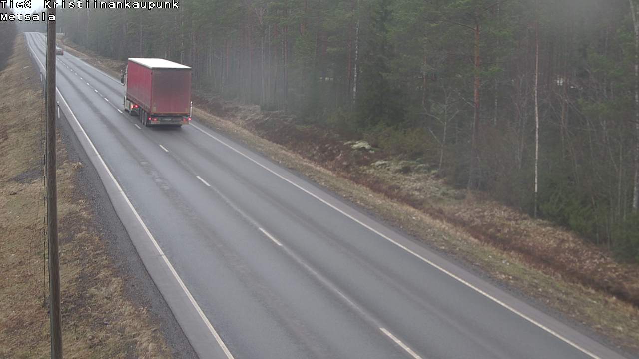 Kelikamerat Kuva Tie 8 Kristiinankaupunki, Metsälä, Kristiinankaupunki, Pohjanmaa