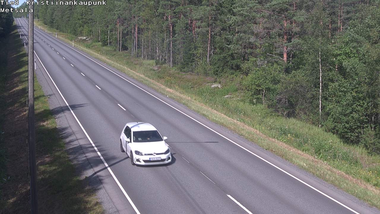 Kelikamerat Kuva Tie 8 Kristiinankaupunki, Metsälä, Kristiinankaupunki, Pohjanmaa