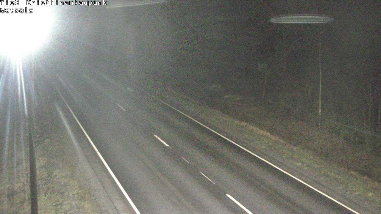 Weather Camera Image Väg 8 Kristinestad, Ömossa, Kristiinankaupunki, Pohjanmaa