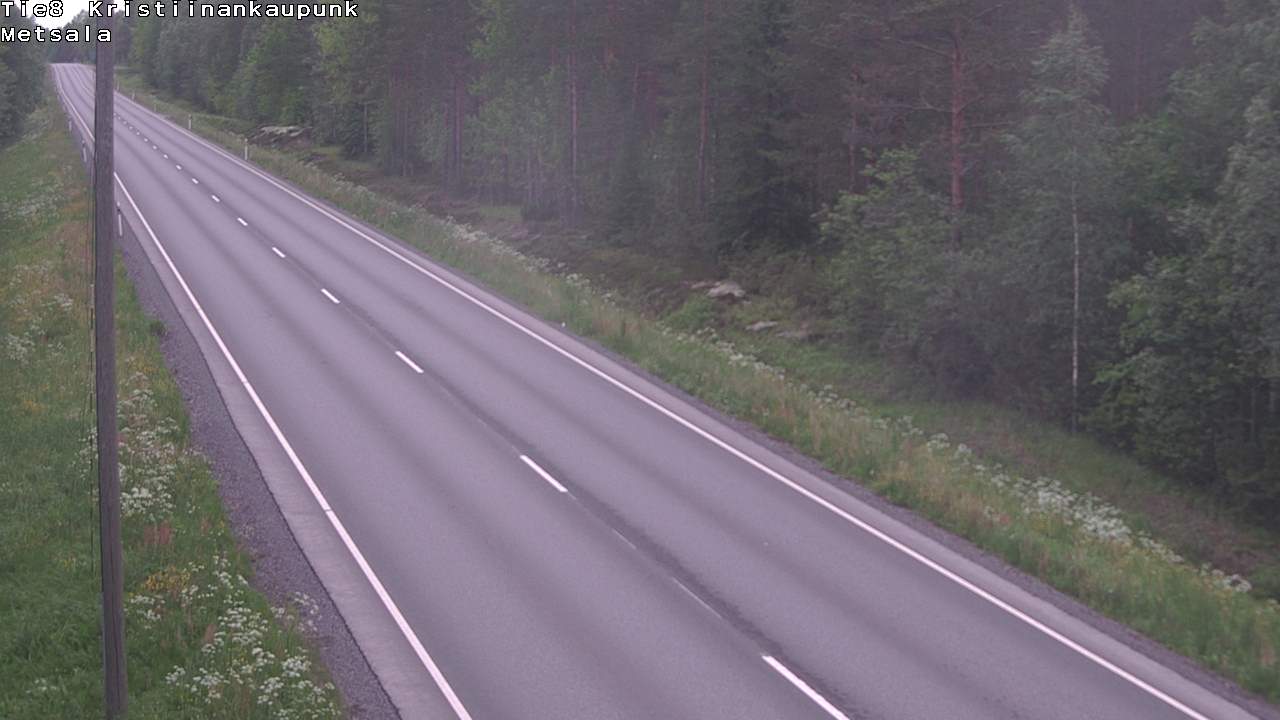 Kelikamerat Kuva Tie 8 Kristiinankaupunki, Metsälä, Kristiinankaupunki, Pohjanmaa