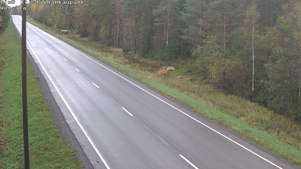 Kelikamerat Kuva Tie 8 Kristiinankaupunki, Metsälä, Kristiinankaupunki, Pohjanmaa