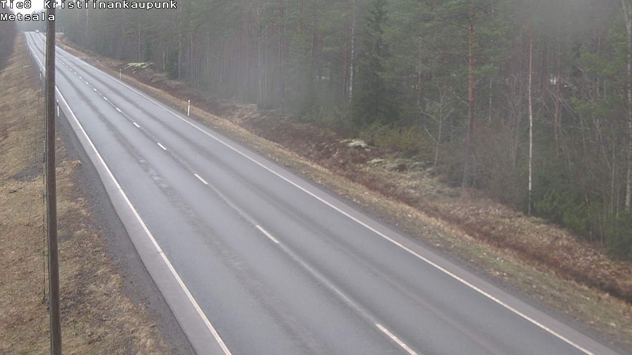 Kelikamerat Kuva Tie 8 Kristiinankaupunki, Metsälä, Kristiinankaupunki, Pohjanmaa