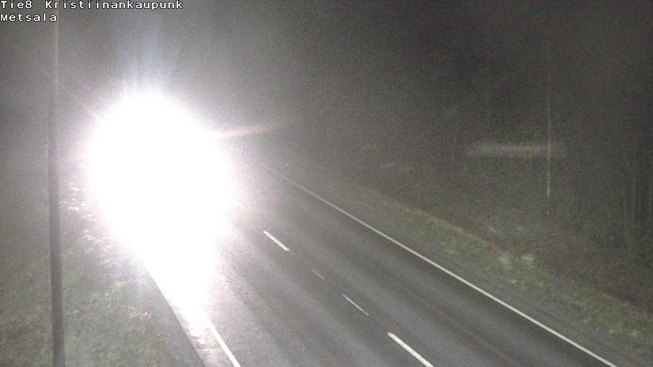 Weather Camera Image Väg 8 Kristinestad, Ömossa, Kristiinankaupunki, Pohjanmaa