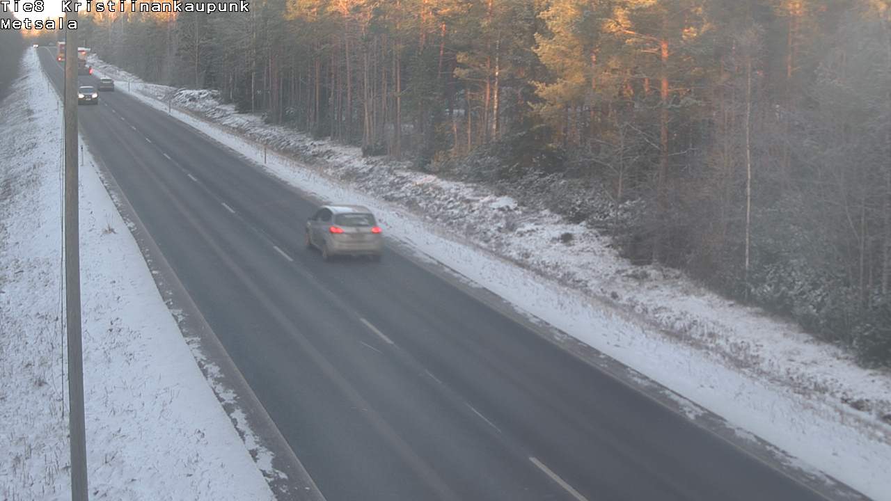 Kelikamerat Kuva Tie 8 Kristiinankaupunki, Metsälä, Kristiinankaupunki, Pohjanmaa