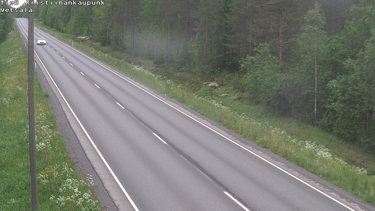 Kelikamerat Kuva Tie 8 Kristiinankaupunki, Metsälä, Kristiinankaupunki, Pohjanmaa