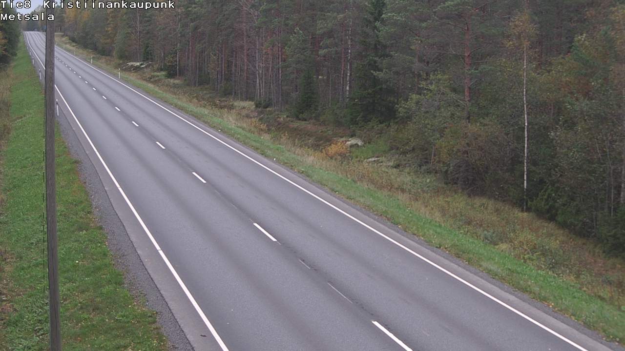 Kelikamerat Kuva Tie 8 Kristiinankaupunki, Metsälä, Kristiinankaupunki, Pohjanmaa