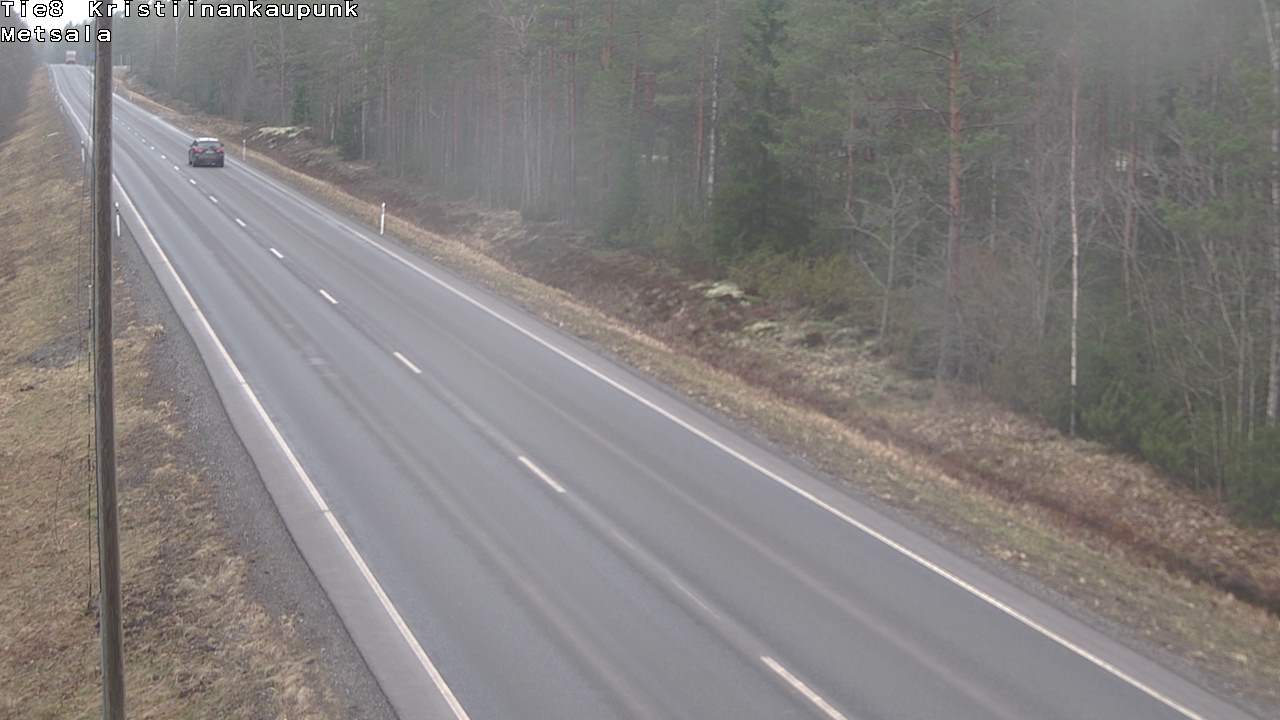 Weather Camera Image Road 8 Kristiinankaupunki Metsälä, Kristiinankaupunki, Pohjanmaa