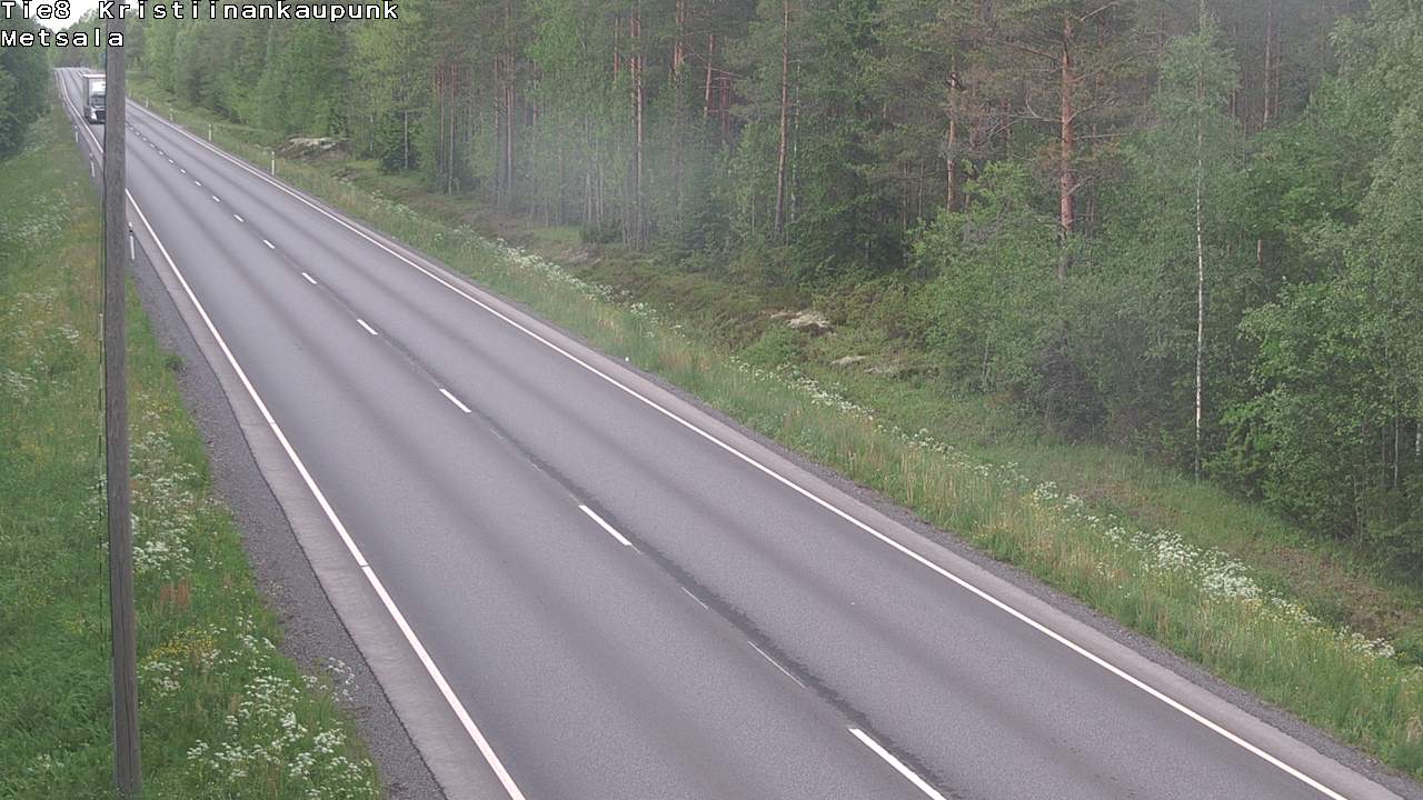 Kelikamerat Kuva Tie 8 Kristiinankaupunki, Metsälä, Kristiinankaupunki, Pohjanmaa