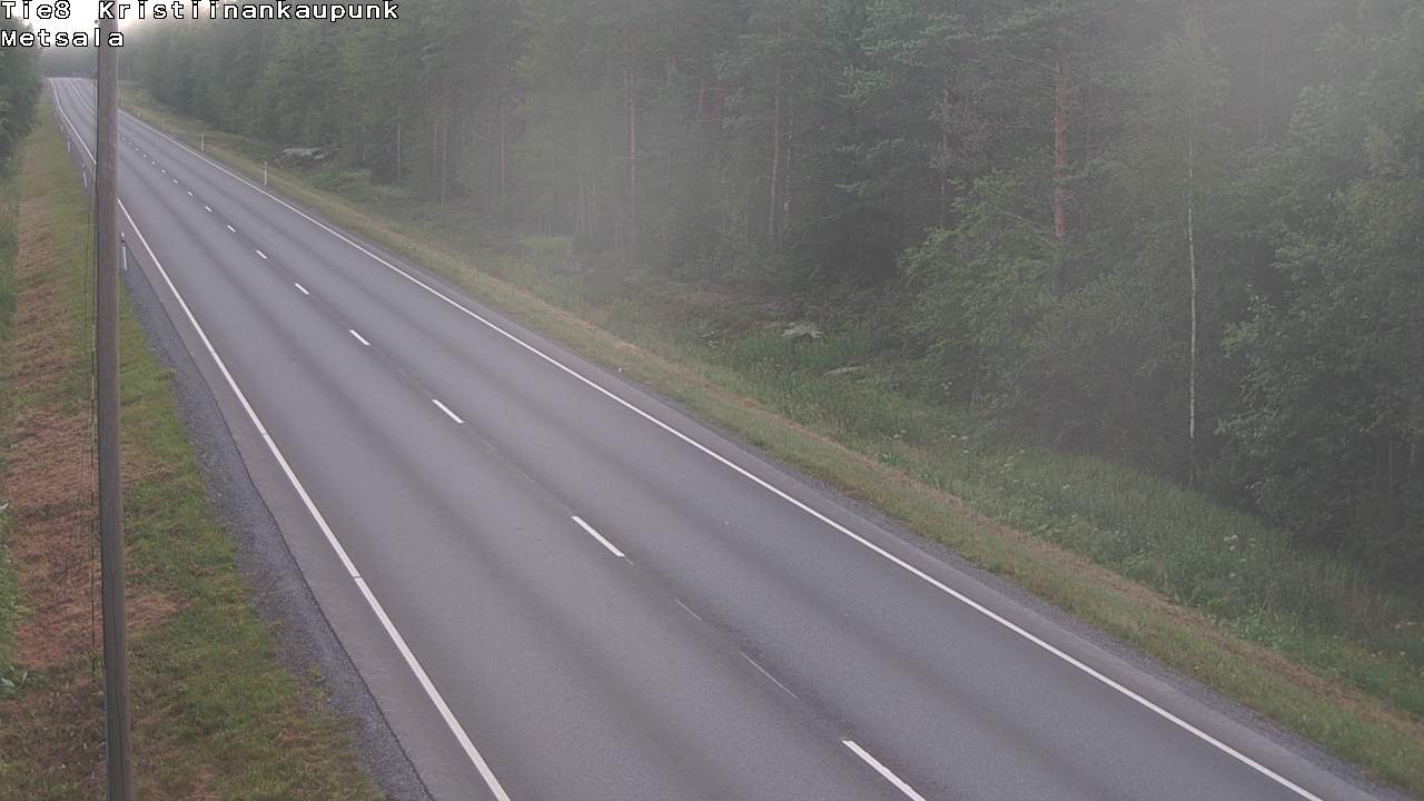 Kelikamerat Kuva Tie 8 Kristiinankaupunki, Metsälä, Kristiinankaupunki, Pohjanmaa
