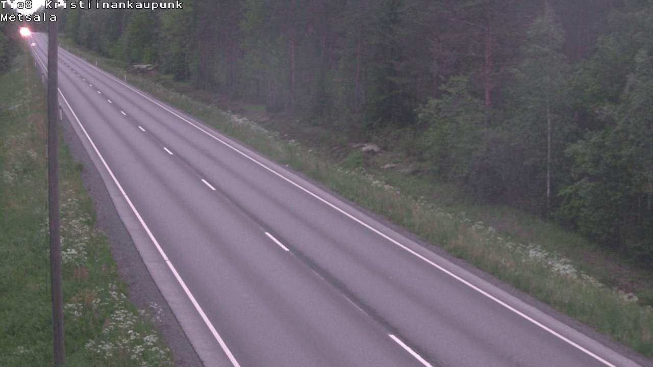 Kelikamerat Kuva Tie 8 Kristiinankaupunki, Metsälä, Kristiinankaupunki, Pohjanmaa