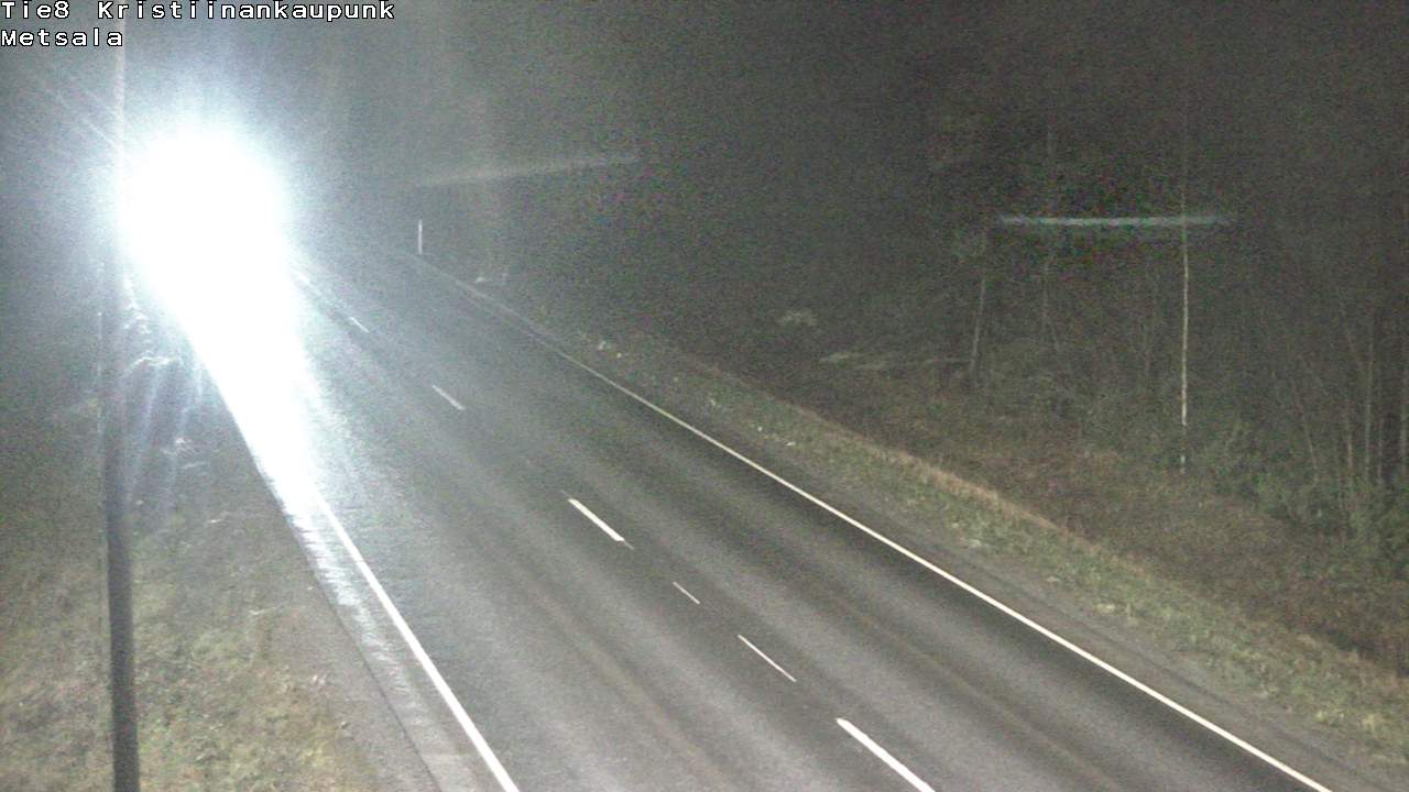 Weather Camera Image Väg 8 Kristinestad, Ömossa, Kristiinankaupunki, Pohjanmaa